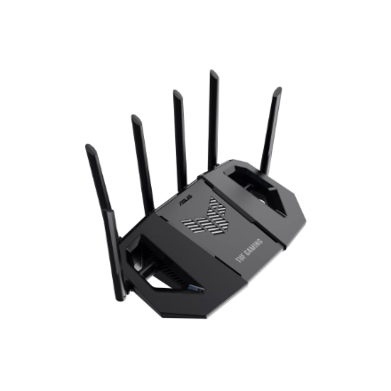 Asus TUF-BE9400 Tri-Band WiFi 7 Gaming Router, EU+UK | 802.11ax | 688/2885/5764 Mbit/s | Ethernet LAN (RJ-45) ports 3 | Mesh Support Yes | MU-MiMO Yes | 4G/5G