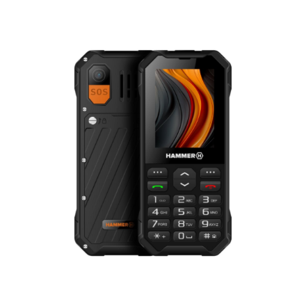 Hammer 6 LTE | Black | 2.4 " | IPS | 48 MB | 128 MB | Dual SIM | Nano SIM | 3G | Bluetooth | 2.1 | USB version Type-C | Built-in camera | Main camera resolution 2 MP | 2500 mAh