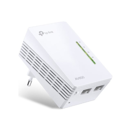 TP-LINK | AV600 Wi-Fi Powerline Extender | TL-WPA4220 | 10/100 Mbit/s | Ethernet LAN (RJ-45) ports 2 | 802.11n | Wi-Fi data rate (max) 300 Mbit/s | Data transfer rate (max) 600 Mbit/s