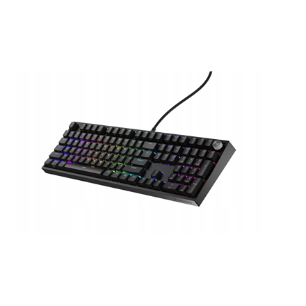 Genesis | THOR 404 | Wired | US | Black | USB Type-A | Gateron Yellow Pro