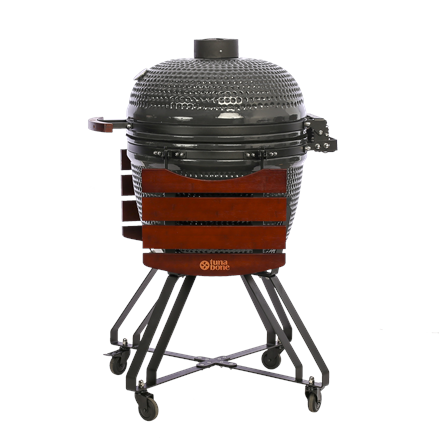 TunaBone | Kamado classic 23" grill | Size L | Dark grey