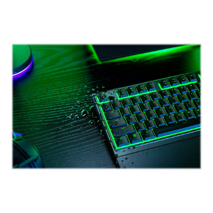 Razer | Gaming Keyboard | Ornata V3 X | Gaming keyboard | Wired | RGB LED light | NORD | Silent Membrane | Black