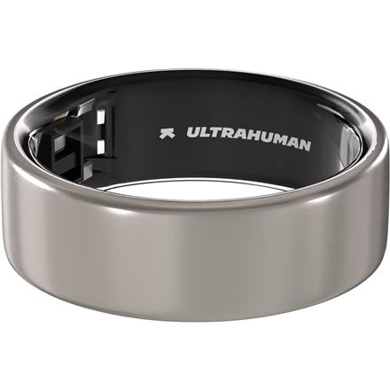 Ultrahuman | Ring Air | Raw Titanium | Size 10 | Smart Ring