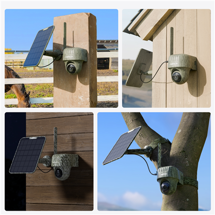Reolink | Hunting Camera with Solar Panel | Go Series G450 | PTZ | 8 MP | Fixed | Micro SD, Max. 128 GB