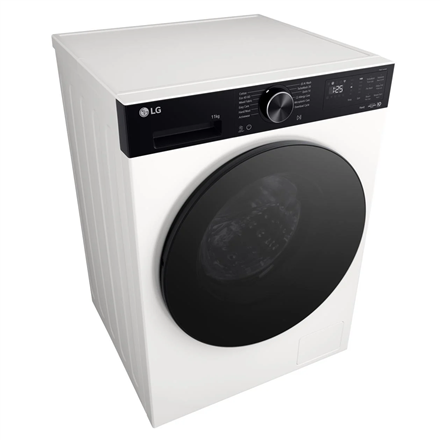 LG Washing machine | F4X5011TKB | Energy efficiency class A | Front loading | Washing capacity 11 kg | 1400 RPM | Depth 57 cm | Width 60 cm | Display | LED | White