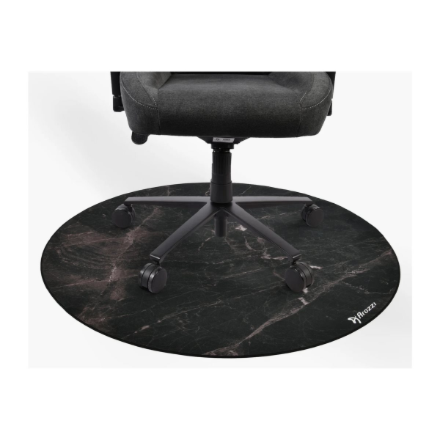 Arozzi Zona Round Floor Pad | Black Marble