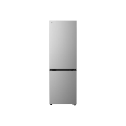 LG Refrigerator | GBBSJ1CCPY | Energy efficiency class C | Free standing | Combi | Height 186 cm | Fridge net capacity 220 L | Freezer net capacity 113 L | Display | 34 dB | Prime Silver