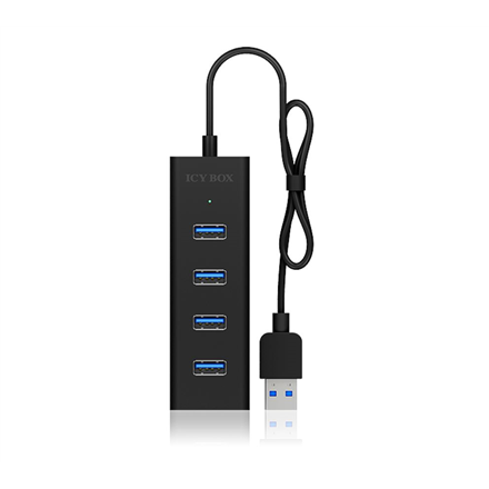 Raidsonic | 4 port USB 3.0 hub | IB-HUB1409-U3