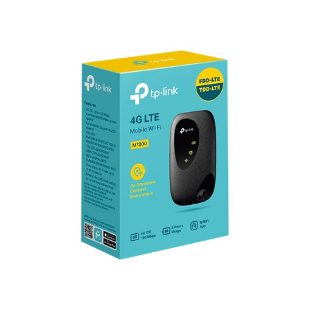 4G LTE Mobile Wi-Fi | M7000 | 150+50 Mbit/s | Mesh Support No | MU-MiMO No | 3G/4G data sharing | Antenna type Internal | 1 x micro USB