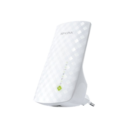TP-LINK | Extender | RE200 | 802.11ac | 2.4GHz/5GHz | 300+433 Mbit/s | 10/100 Mbit/s | Ethernet LAN (RJ-45) ports 1 | MU-MiMO No | no PoE | Antenna type 3xInternal