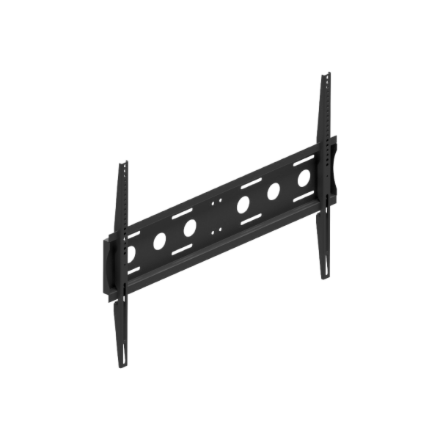 EDBAK Wall mount | Lateral adjustment of the screen once mounted on the wall plate | 50-86 " | Maximum weight (capacity) 80 kg | Black