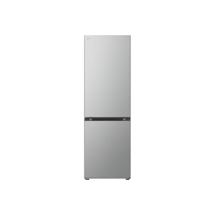 LG Refrigerator | GBV5140DPY | Energy efficiency class D | Free standing | Combi | Height 186 cm | No Frost system | Fridge net capacity 234 L | Freezer net capacity 110 L | Display | 35 dB | Silver