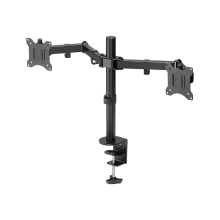 Goobay Dual Monitor Mount Flex | Swivel, Tilt, Rotation | 17-32 " | Maximum weight (capacity) 8 kg | Black