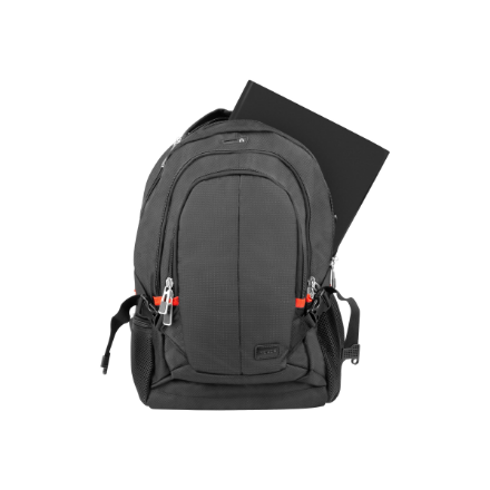 Natec | NTO-1703 | Laptop Backpack Merino | Backpack | Black | 15.6 " | Shoulder strap