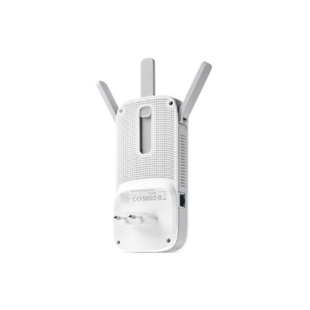 TP-LINK | Extender | RE450 | 802.11ac | 2.4GHz/5GHz | 450+1300 Mbit/s | 10/100/1000 Mbit/s | Ethernet LAN (RJ-45) ports 1 | MU-MiMO No | no PoE | Antenna type 3xExternal