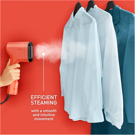 TEFAL Garment Steamer | DT2022E1 Pure POP | Handheld | 1300 W | 0.07 L | 20 g/min | Red