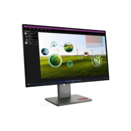 Lenovo | ThinkVision | P27Q-40 | 27 " | IPS | 16:9 | 120 Hz | 4 ms | 350 cd/m² | HDMI ports quantity 1 | Eclipse black | Warranty 36 month(s)