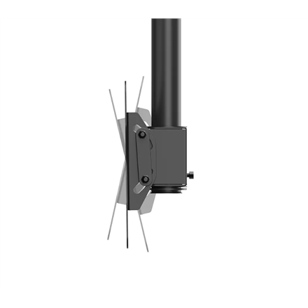 Neomounts CL35-340BL12 Monitor/TV mount Ceiling | Adjustable Height, Rotate, Tilt, Swivel | 23-42 " | Maximum weight (capacity) 50 kg | Black