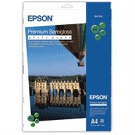 Premium Semigloss Photo Paper, DIN A4, 251g/m², 20 Sheets | A4