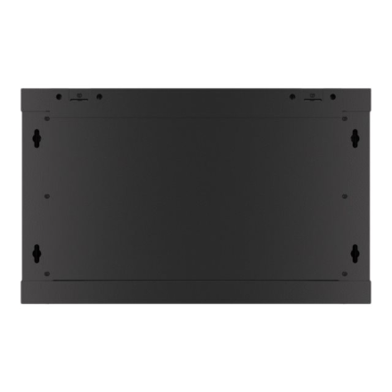 Lanberg | Rack cabinet 19" wall-mount 6U/600x450 for self-assembly with metal door (flat pack) | WF01-6406-00B | Black