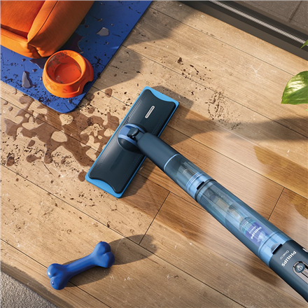 Philips | Electric Mop | XV5113/01 OneUp 5000 Series | Cordless operating | Operating time (max) 70 min | Blue/Black