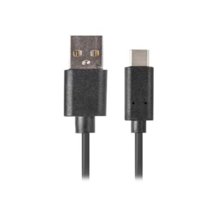Lanberg | USB Type-C to USB Type-A 3.1 Cable, 1.8 m | CA-USBO-31CU-0018-BK | USB Type-C to USB Type-A