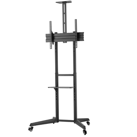 Neomounts Floor stand | FL50-550BL1 TV trolley | Adjustable Height, Tilt | 37-70 " | Maximum weight (capacity) 50 kg | Black
