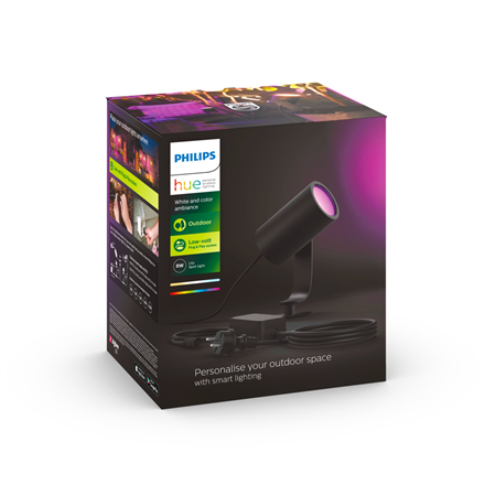 Philips Hue WCA Lily Outdoor Spot Light Base 24V | 8 W | 2200-6500 BBL CCT range