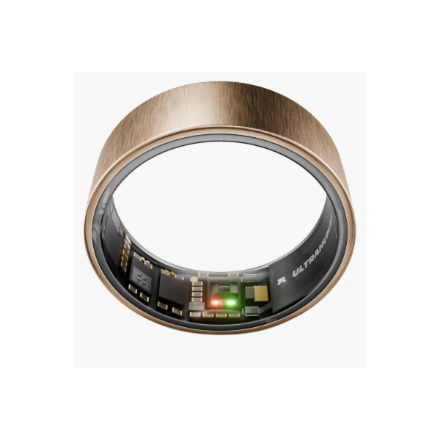 Ultrahuman | Ring Air | Brushed Rose Gold | Size 8 | Smart Ring