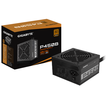 Gigabyte | GP-P450B | 450 W | 80 PLUS Bronze certified