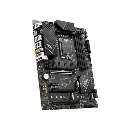 MSI | PRO Z790-P WIFI | Processor family Intel | Processor socket LGA1700 | DDR5 DIMM | Memory slots 4 | Supported hard disk drive interfaces SATA, M.2 | Number of SATA connectors 6 | Chipset Intel Z790 | ATX