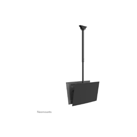 Neomounts CL35-340BL22 Dual Monitor/TV Mount Ceiling | Adjustable Height, Rotate, Tilt, Swivel | 23-42 " | Maximum weight (capacity) 45 kg | Black