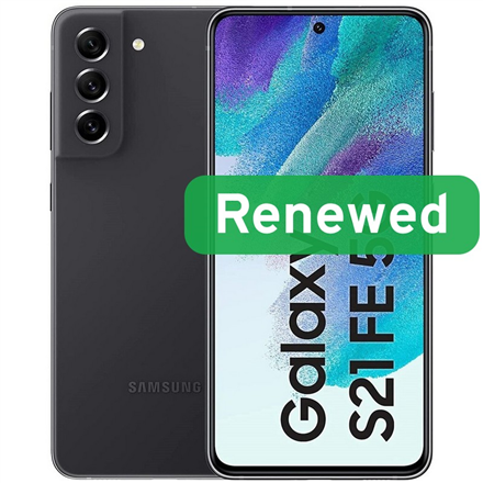 Samsung Renewed Grade A++ | Samsung Galaxy S21 FE | Graphite | 6.4 " | Dynamic AMOLED 2X | 128 GB | 5G | Android