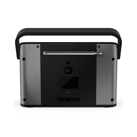 Sharp OSAKA Stereo Portable Digital Radio | DR-P540(GY) | USB port | Bluetooth | FM radio | Wireless connection