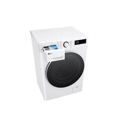 LG | Washing Machine | F2WR508S0W | Energy efficiency class A | Front loading | Washing capacity 8 kg | 1200 RPM | Depth 47.5 cm | Width 60 cm | LED | Steam function | Direct drive | White