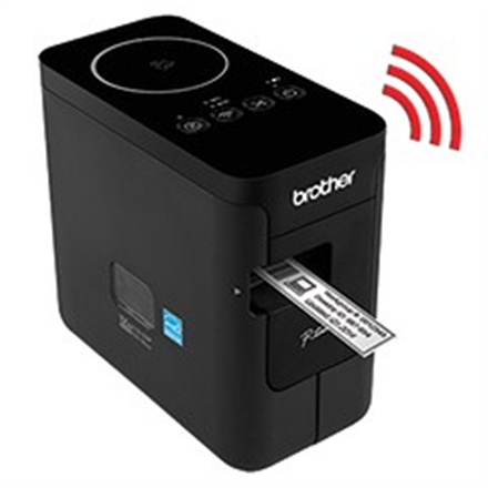 Brother PT-P750W | Mono | Thermal | Label Printer | Wi-Fi | Maximum ISO A-series paper size Other | Black