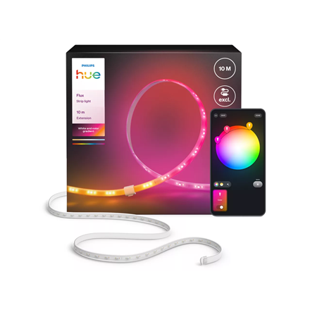 Philips Hue Flux strip light extension, 10 m | 60 W | Bluetooth, Zigbee