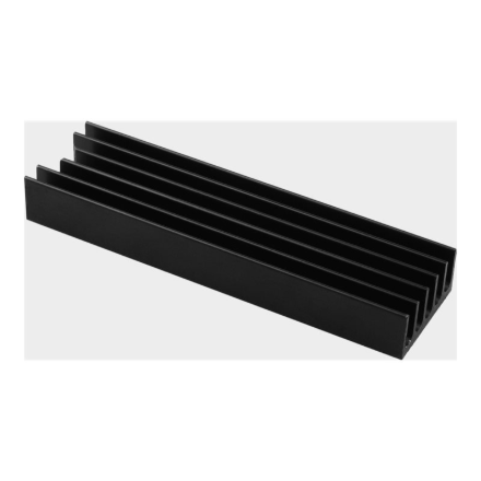 AXAGON Passive aluminum heatsink for all M.2 SSDs, size 2280, high 10 mm | CLR-M2L10