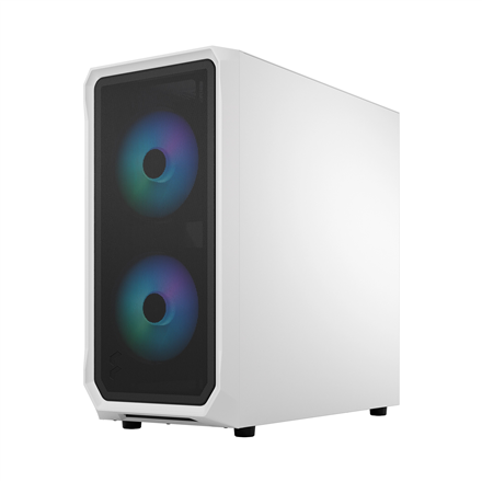 Fractal Design | Focus 2 | Side window | RGB White TG Clear Tint | Midi Tower | ATX