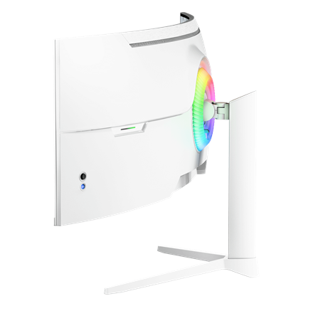 Arozzi Nova | 49 " | VA | 32:9 | 165 Hz | 4 ms | 5120 x 1440 pixels | 350 cd/m² | HDMI ports quantity 2 | White