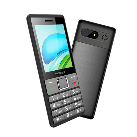 myPhone 7340 LTE | Silver | 2.8 " | IPS | 48 MB | 128 MB | Dual SIM | 3G | Main camera resolution 2 MP | 1400 mAh