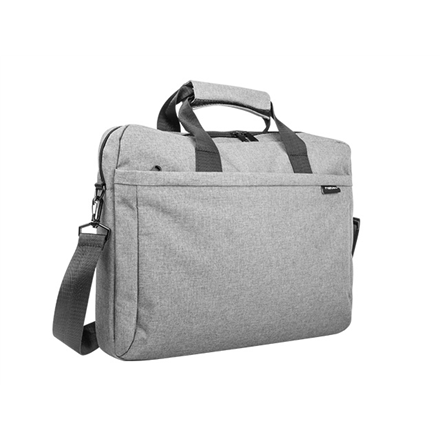 Natec Laptop Bag, Mustela, 15.6", Grey | Natec | Mustela | Fits up to size 15.6 " | Toploading laptop case | Grey | Shoulder strap