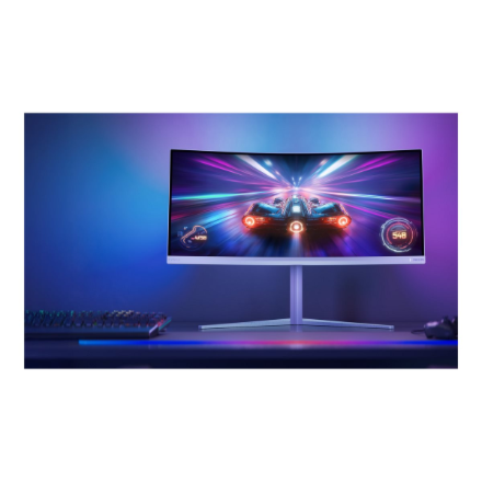Philips | 34M2C5501A/00 | 34 " | VA | WQHD | 21:9 | 180 Hz | 1 ms | 3440 x 1440 pixels | 300 cd/m² | HDMI ports quantity 2 | White