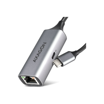 AXAGON | ADE-TXPD USB-C Gigabit Ethernet Adapter with PD 100W