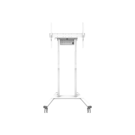 Neomounts Floor stand | FL55-875WH1 TV trolley | Adjustable Height | 55-100 " | Maximum weight (capacity) 110 kg | White