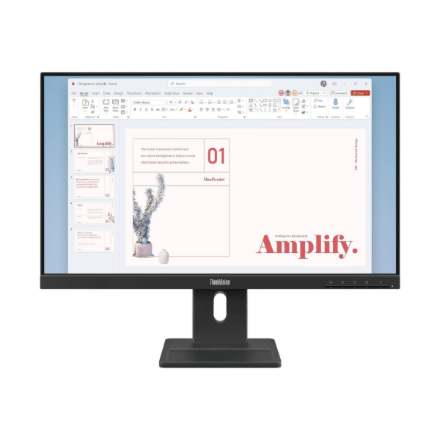 Lenovo | ThinkVision E24-40 | 23.8 " | IPS | 16:9 | 100 Hz | 4 ms | 1920 x 1080 pixels | 250 cd/m² | HDMI ports quantity 1 | Raven Black | Warranty 36 month(s)