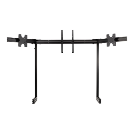 Next Level Racing Floor stand | ELITE Free Standing Triple Monitor Stand | Fully adjustable and customizable | 21-43 " | Black