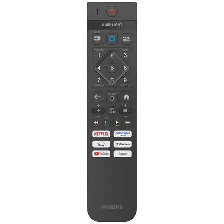 Philips OLED 4K Ambilight TV | 55OLED770/12 | 55 | Smart TV | TITAN OS | UHD | Grey