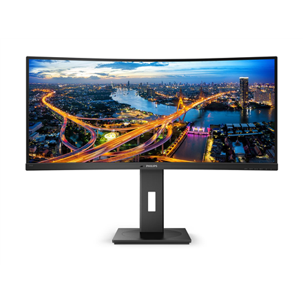 Philips | B Line | 346B1C/00 | 34 " | VA | WQHD | 21:9 | 100 Hz | 5 ms | 3440 x 1440 | 300 cd/m² | HDMI ports quantity 1 | Black | Warranty 36 month(s)