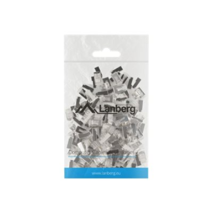Lanberg | RJ45 Cat. 5/5e FTP Plug 8P8C, 100 pcs | Transparent